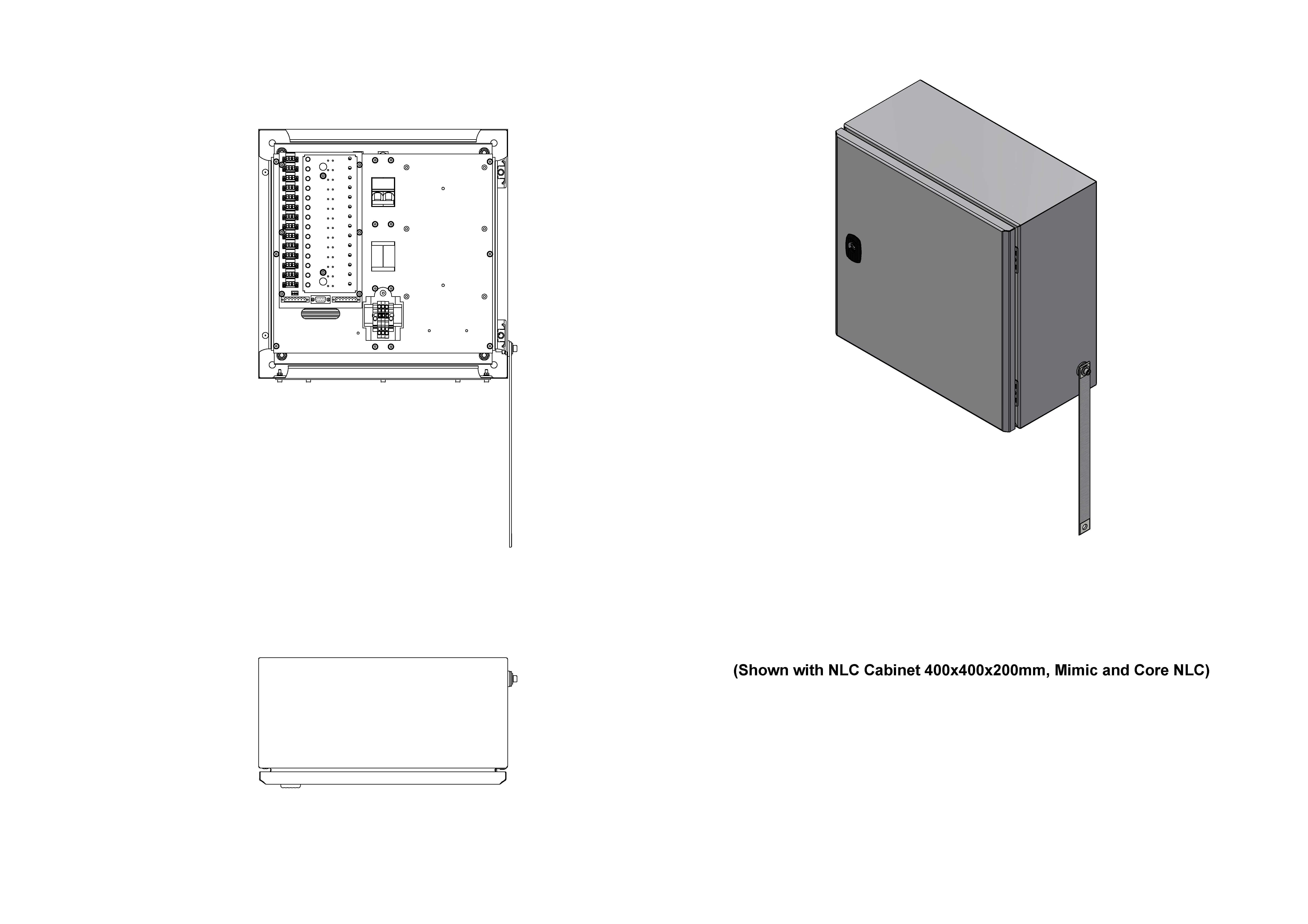 Full size NLC - Single AC power supply